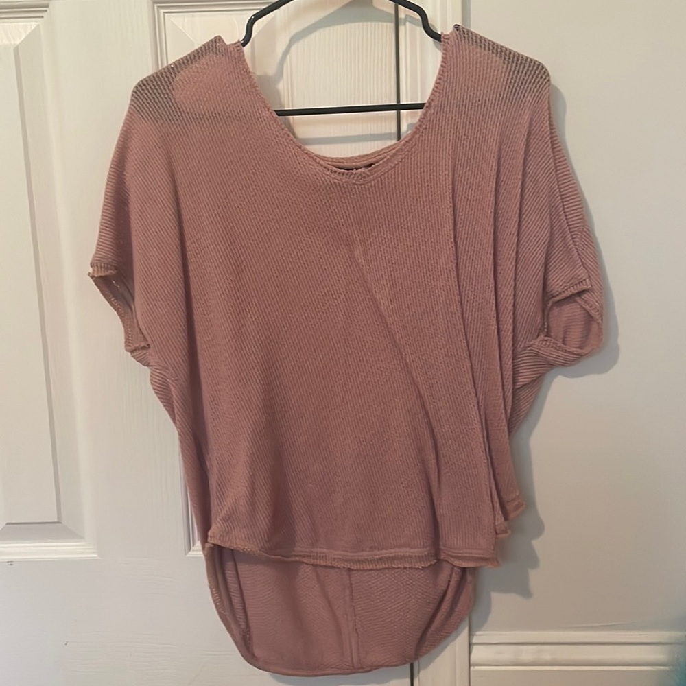 Urban Outfitters Out From Under Oversized Top Knit Short Sleeve